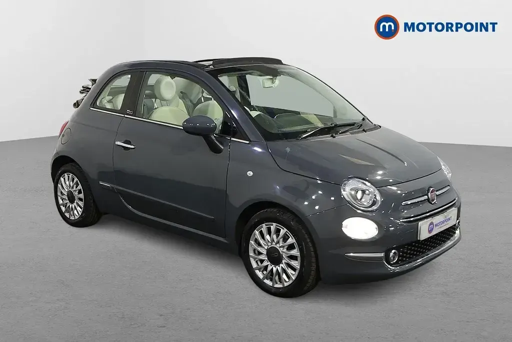 Usado Fiat 500 Lounge 2017 Cinzento Cabrios