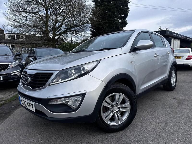Begagnad Kia Sportage 115 HK (84 kW) 2012 Silver SUV