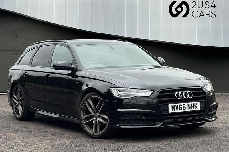 Used Audi A6 Black Edition 190 HP (139 kW) 2016 Black Estate