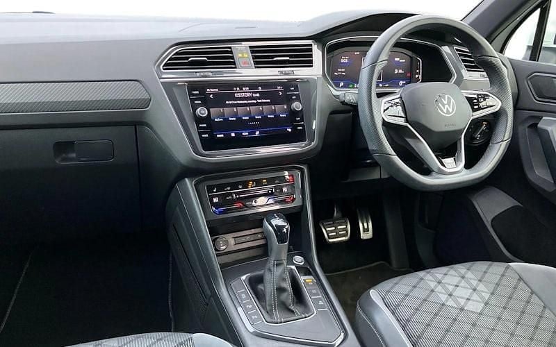 Used VW Tiguan R-line 150 HP (110 kW) 2022 White SUV