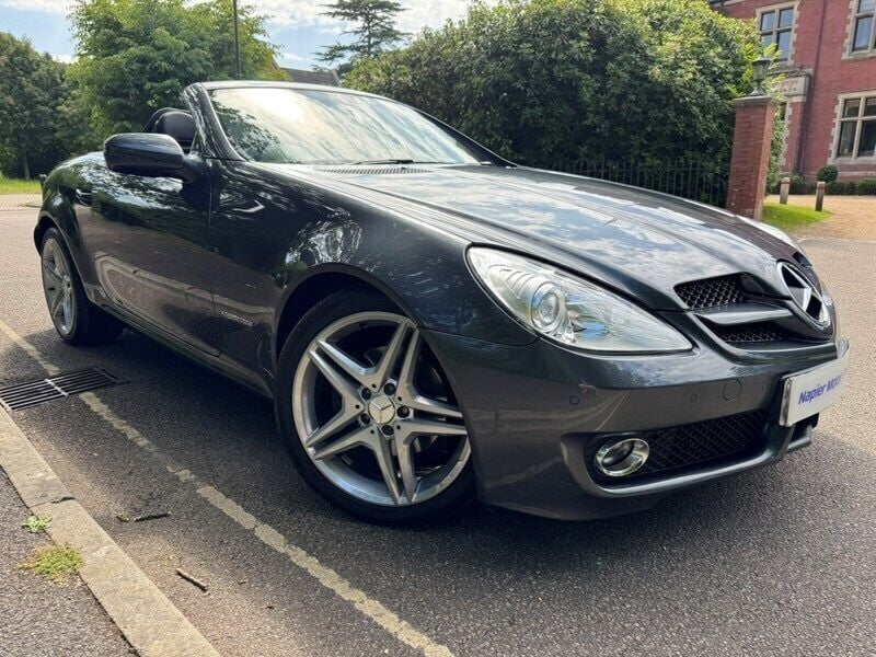 Tenorite grey metallic Used 2011 Mercedes SLK200 Cabriolet | £8,400 (Good price) - Image 1/4