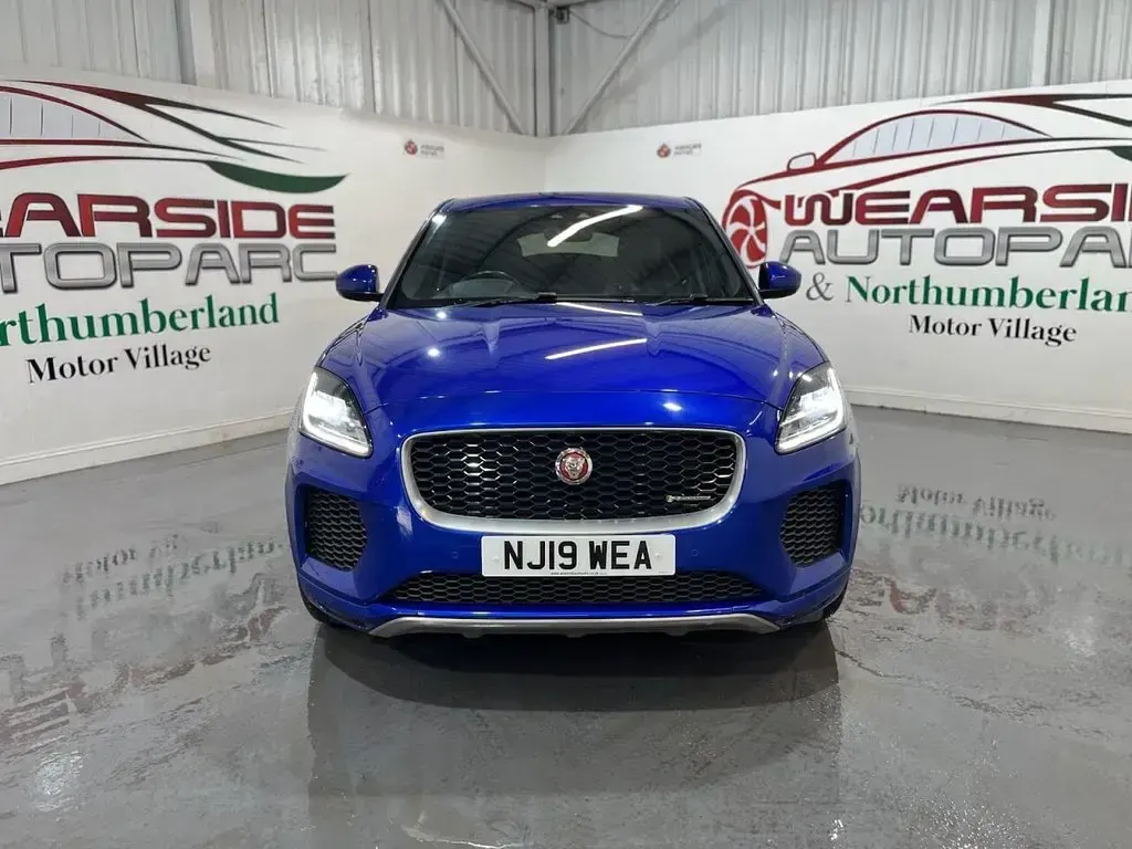 Used Jaguar E-Pace R-Dynamic 180 HP (132 kW) 2019 Blue SUV