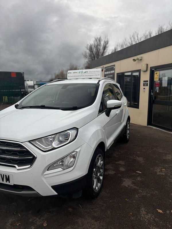 Used Ford Ecosport Titanium 125 HP (91 kW) 2018 White SUV