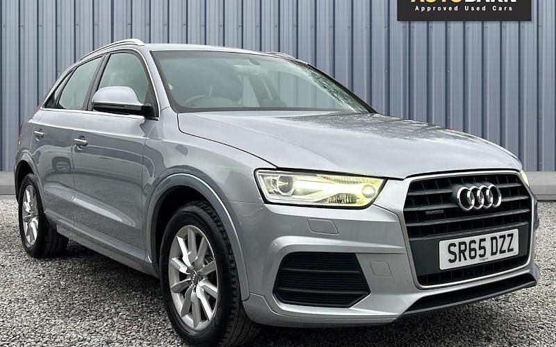 Silver Used 2015 Audi Q3 Design SUV | £9,250 (Good price) - Image 1/3
