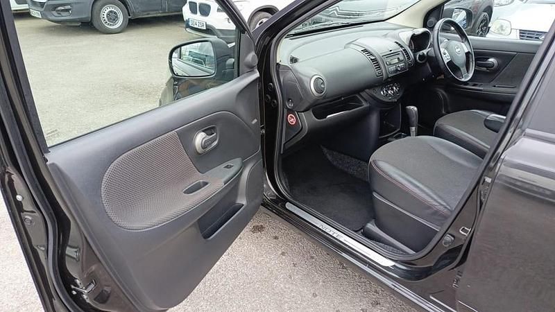 Used Nissan Note 110 HP (80 kW) 2007 Black Hatchback