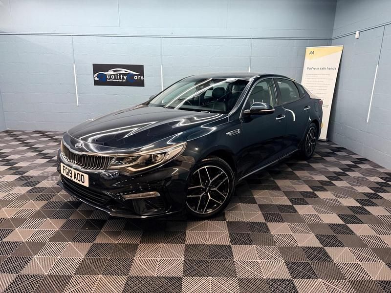 Used Kia Optima 134 HP (98 kW) 2019 Blue Sedan