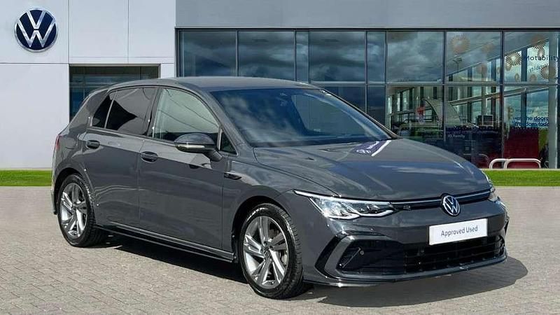 Grey Used 2022 VW Golf VIII R-line Hatchback | £22,356 (A bit pricey) - Image 1/4