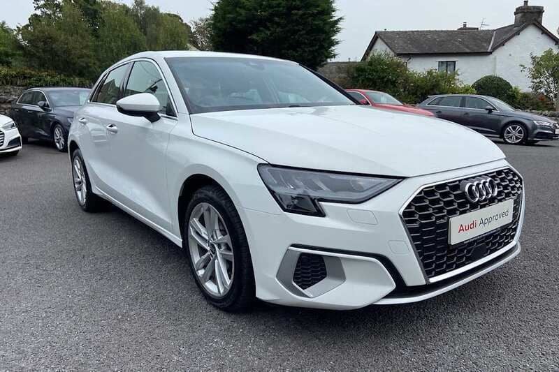 Used Audi A3 Sport 110 HP (80 kW) 2022 White Hatchback