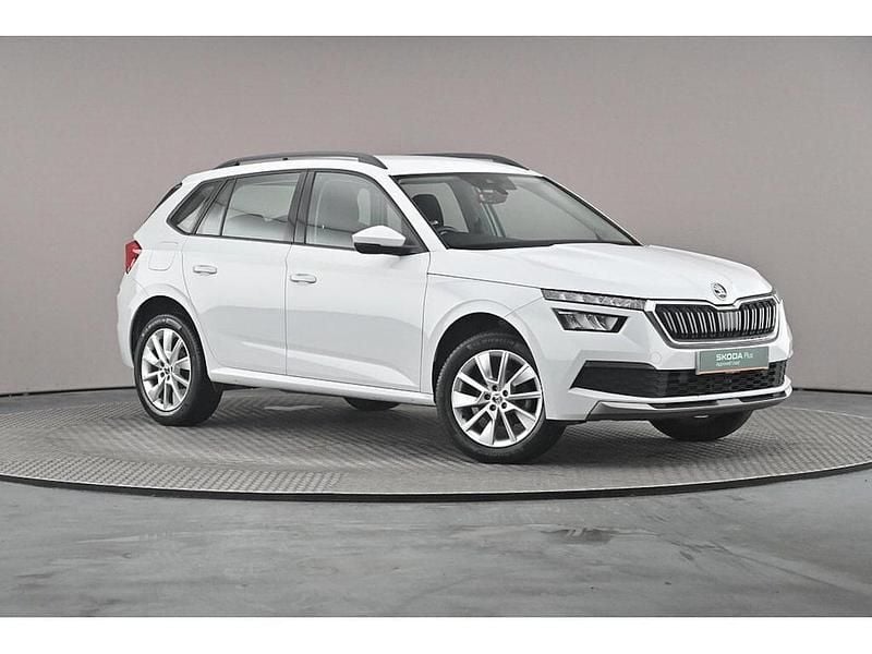 Moon white metallic Used 2023 Skoda Kamiq SE SUV | £14,922 (Fair price) - Image 1/4