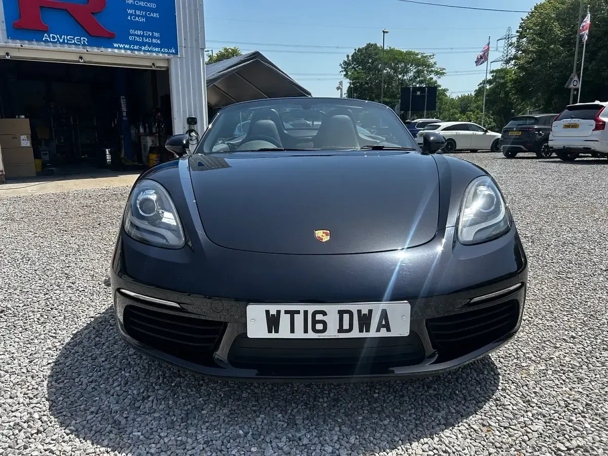 Used Porsche 718 300 HP (220 kW) 2016 Black Cabriolet