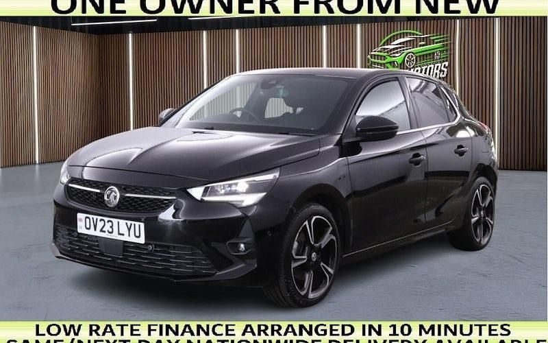 Used Vauxhall Corsa Ultimate 131 HP (96 kW) 2023 Black Hatchback