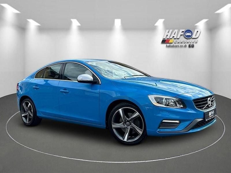 Blue Used 2013 Volvo S60 R-Design Sedan | £10,499 - Image 1/4
