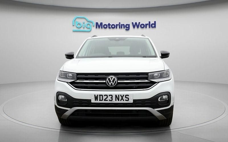 Used VW T-Cross Black Edition 110 HP (80 kW) 2023 White SUV