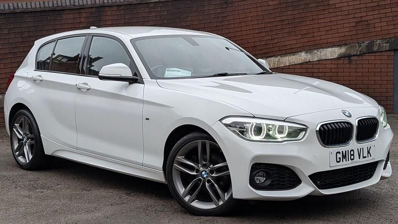 Used BMW 120 M Sport 2018 White Hatchback