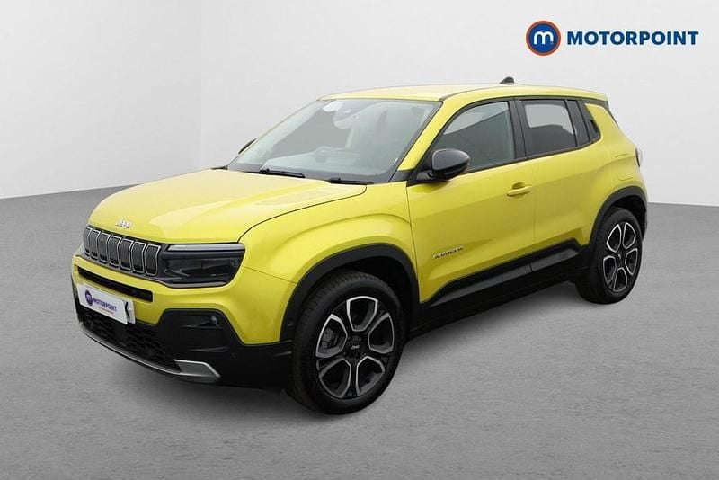 Used Jeep Avenger EV Summit 114 kW (156 HP) 2025 Yellow SUV