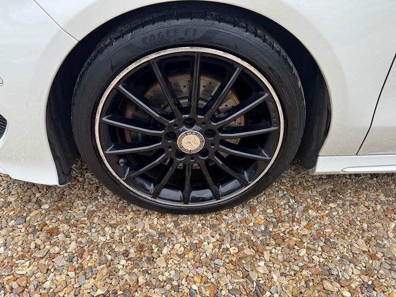 Used Mercedes CLA220 AMG 177 HP (130 kW) 2015 White Sedan