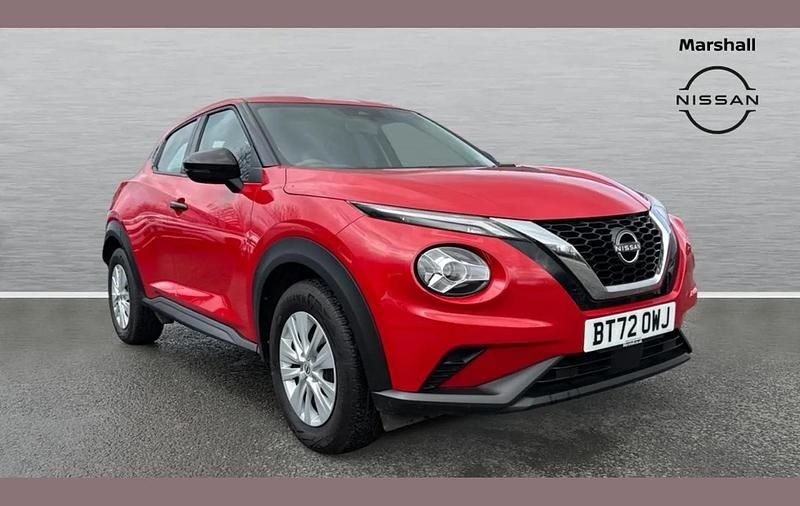 Used Nissan Juke Visia 114 HP (83 kW) 2022 Red SUV