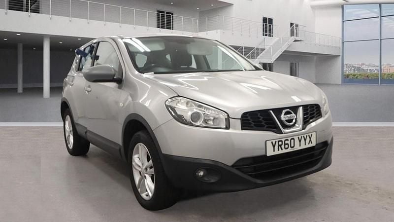 Silver Used 2010 Nissan Qashqai Acenta SUV | £2,195 (Fair price) - Image 1/4
