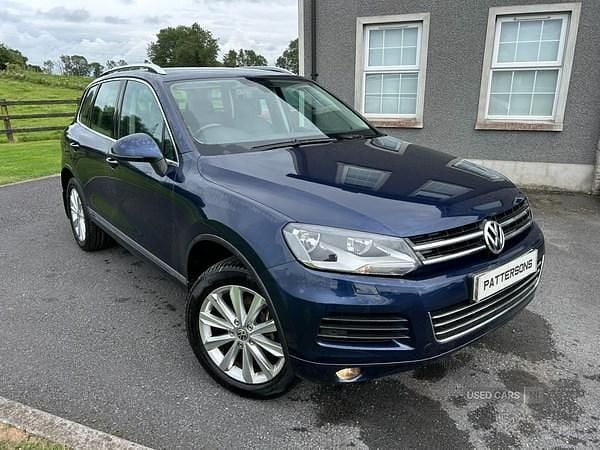 Blue Used 2013 VW Touareg SE SUV | £9,500 (Fair price) - Image 1/4