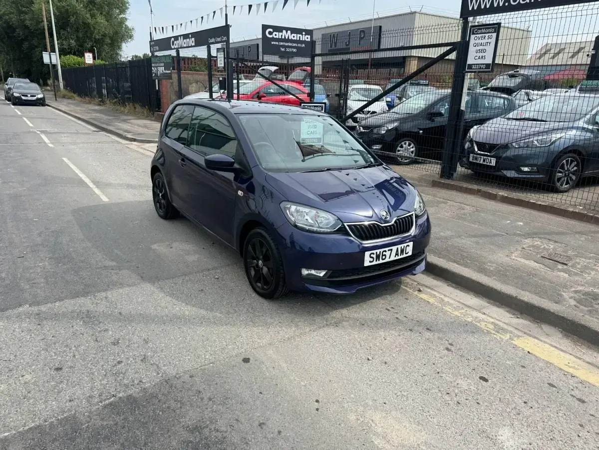 Used Skoda Citigo Colour Edition 2017 Blue Hatchback