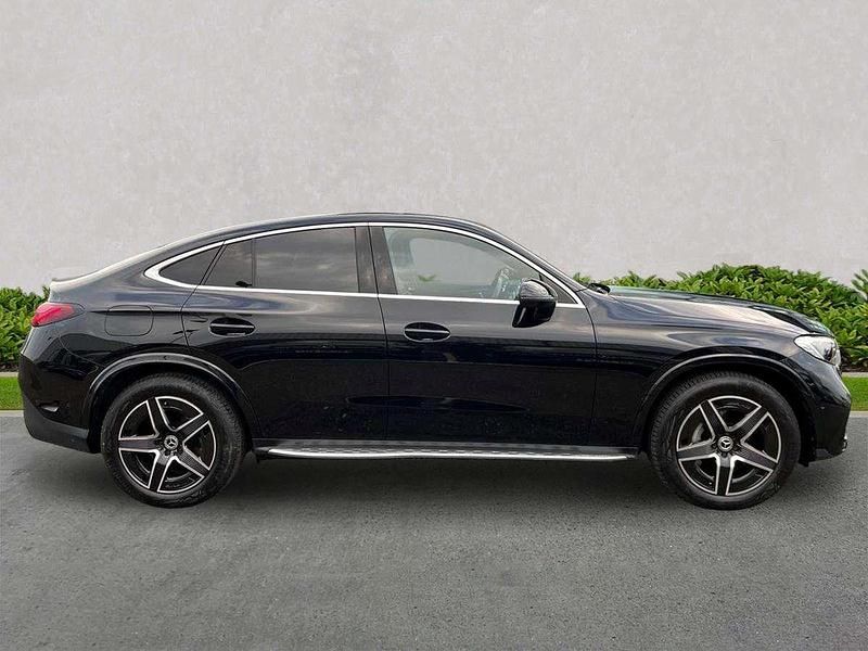 Used Mercedes GLC300e AMG line 2024 Black Coupe