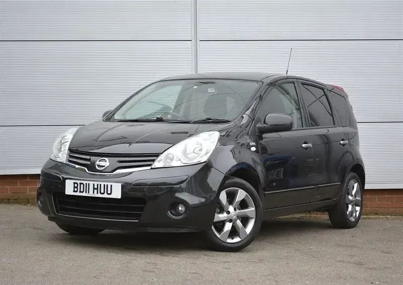 Used Nissan Note N-TEC 88 HP (64 kW) 2011 Black Hatchback