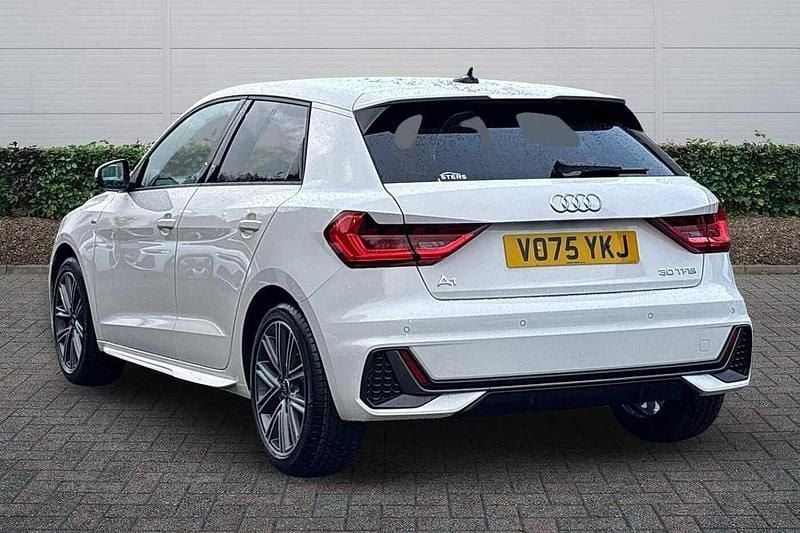 Used Audi A1 S-Line 2025 Shell white, solid Hatchback