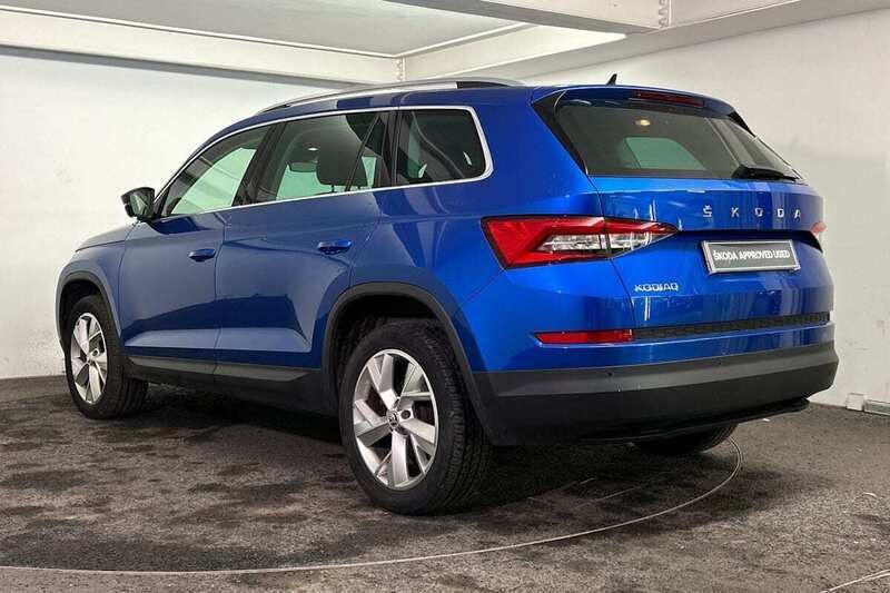 Used Skoda Kodiaq 150 HP (110 kW) 2020 Blue SUV