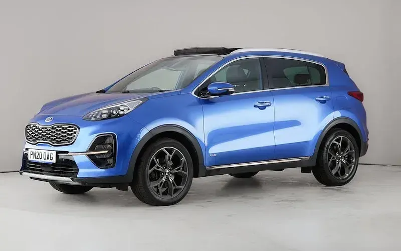 Used Kia Sportage GT-Line S 177 HP (130 kW) 2020 Blue SUV