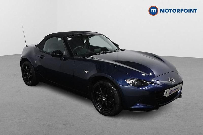 Blue Used 2023 Mazda MX5 Prime-Line Cabriolet | £18,299 (Super price) - Image 1/4