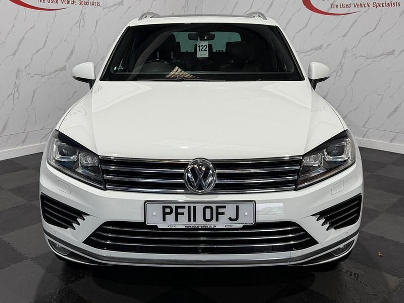 Used VW Touareg R-line Plus 262 HP (192 kW) 2016 White SUV