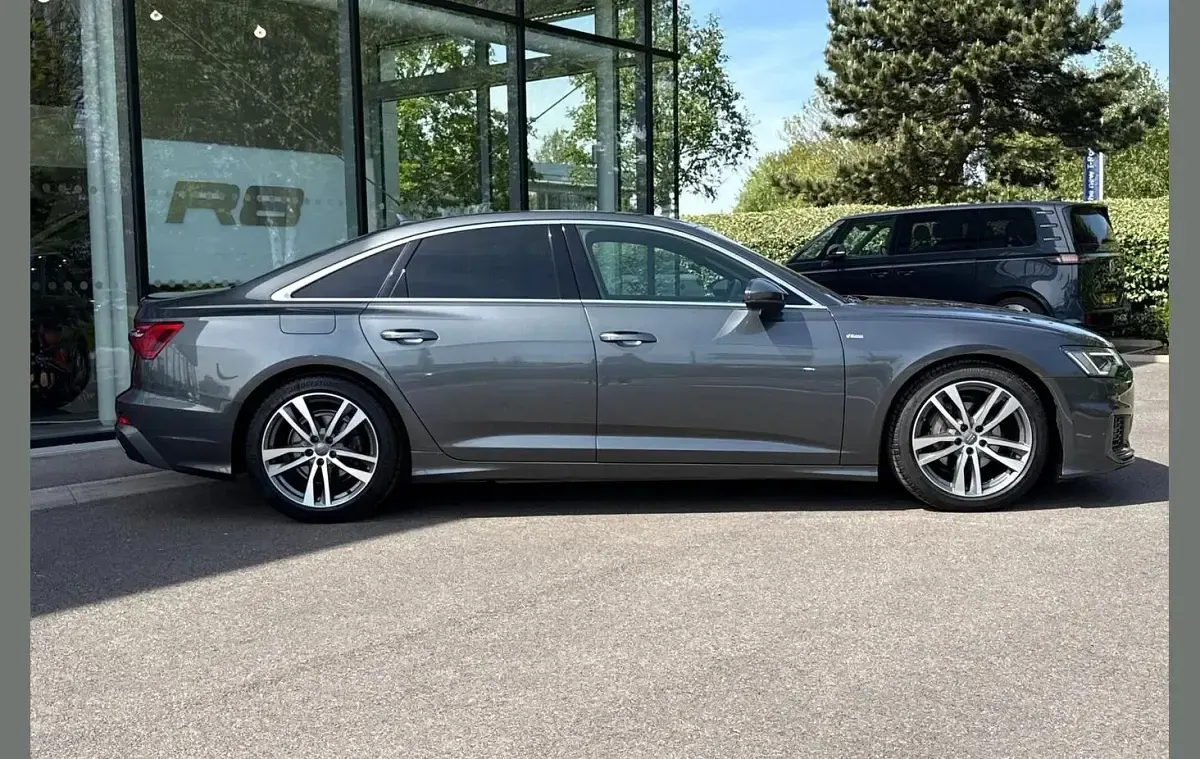 Begagnad Audi A6 S-Line 200 HK (147 kW) 2020 Grå Sedan