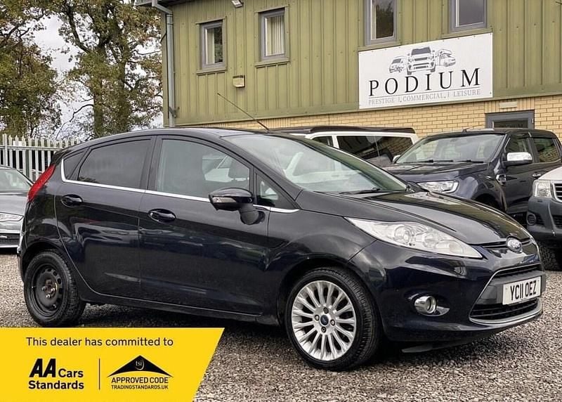 Black Used 2011 Ford Fiesta Titanium Hatchback | £1,490 (Super price) - Image 1/3