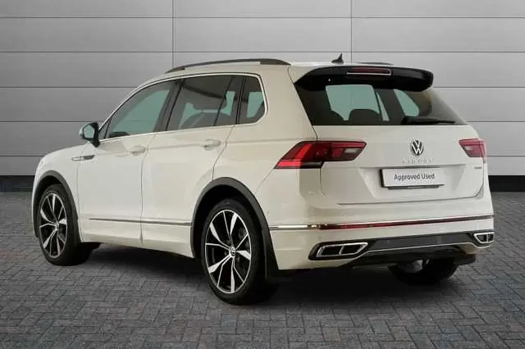 Used VW Tiguan R-line 200 HP (147 kW) 2021 White SUV