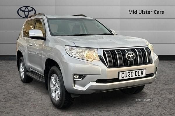 Silver Used 2020 Toyota Land Cruiser Active SUV | £40,995 (Expensive) - Image 1/4
