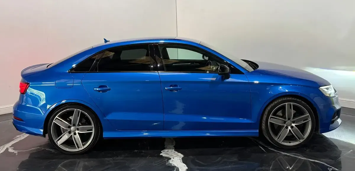Used Audi S3 Black Edition 310 HP (228 kW) 2017 Blue Sedan