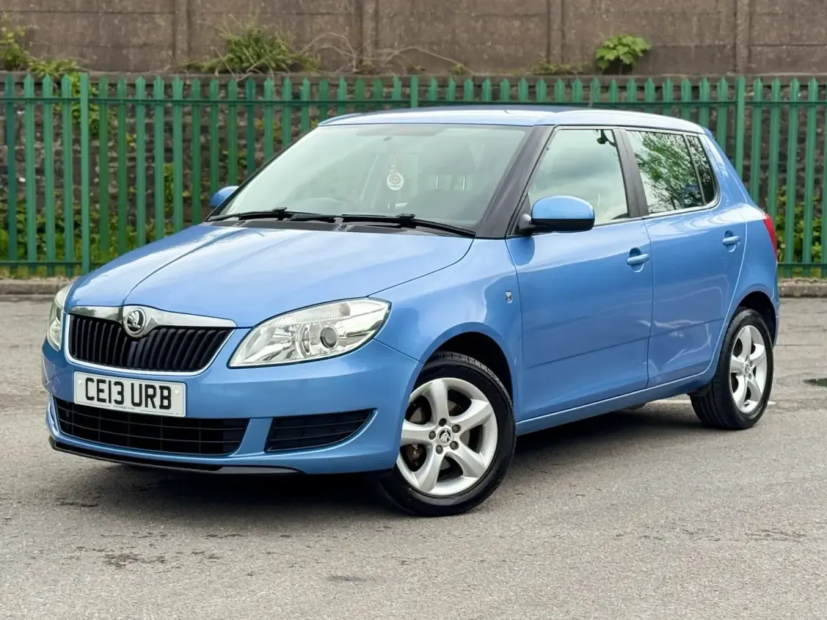 Used Skoda Fabia SE 2013 Blue Hatchback