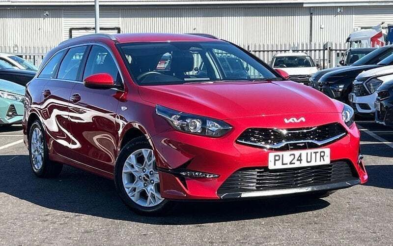 Red Used 2024 Kia Ceed Sportswagon 2 Estate | £18,645 - Image 1/4