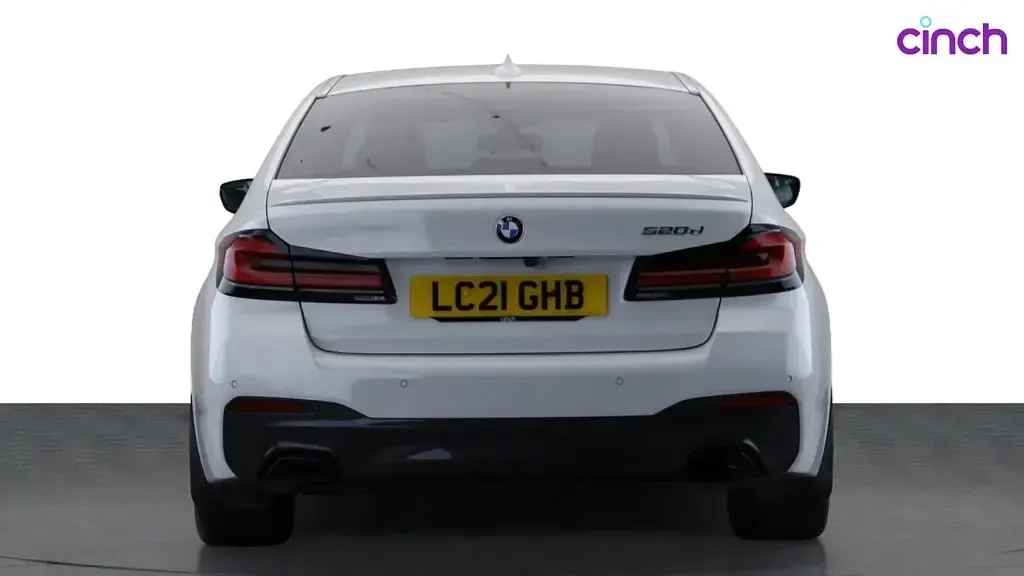 Used BMW 520 M Sport 2021 White Sedan