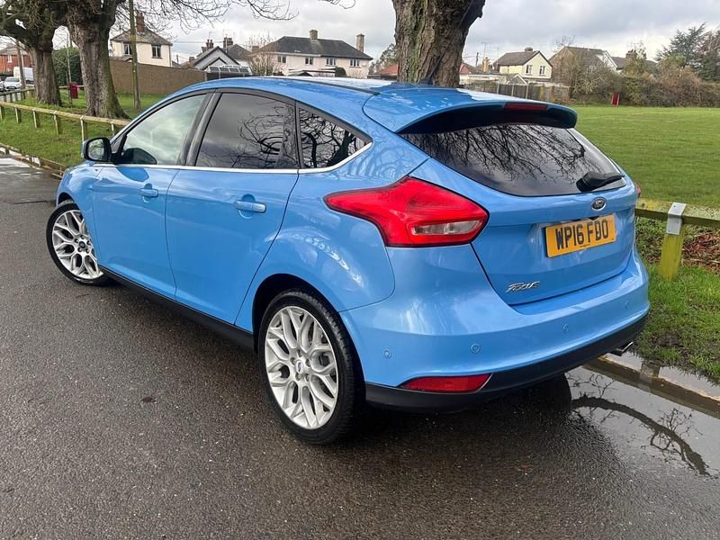 Used Ford Focus Titanium X 2016 Blue Hatchback