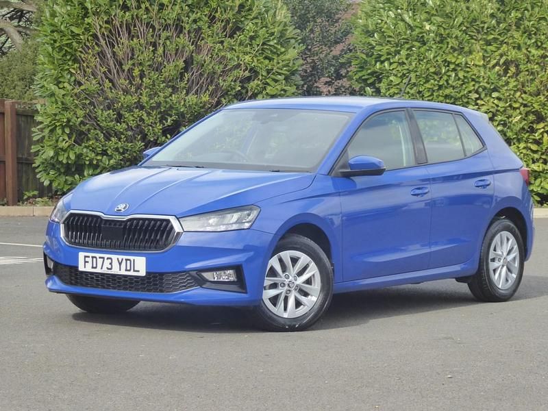 Used Skoda Fabia Comfort 110 HP (80 kW) 2023 Blue Hatchback