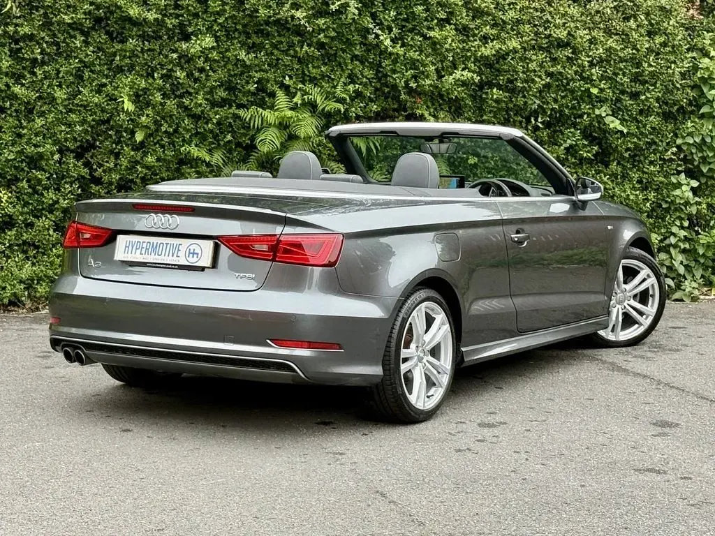 Used Audi A3 Cabriolet S-Line 2016 Grey Cabriolet