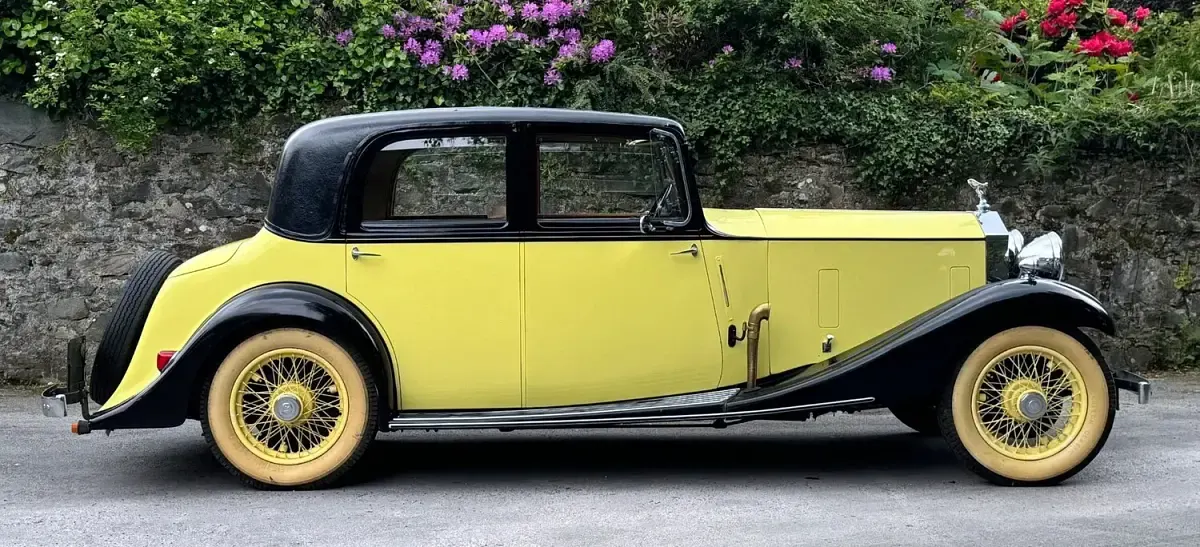 Used Rolls Royce 20/25 1991 Yellow/black Sedan