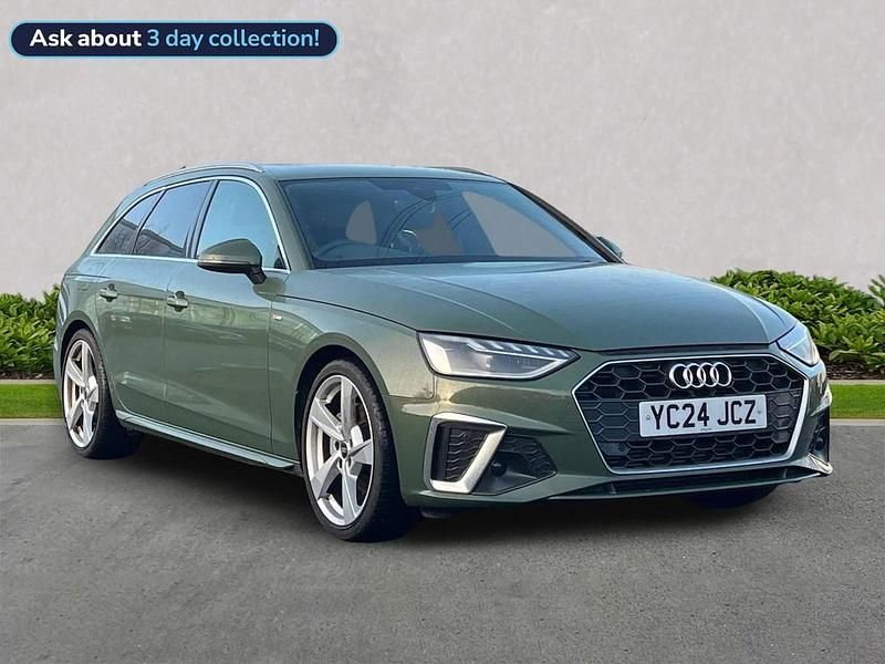 Used Audi A4 S-Line 204 HP (150 kW) 2024 Green Estate
