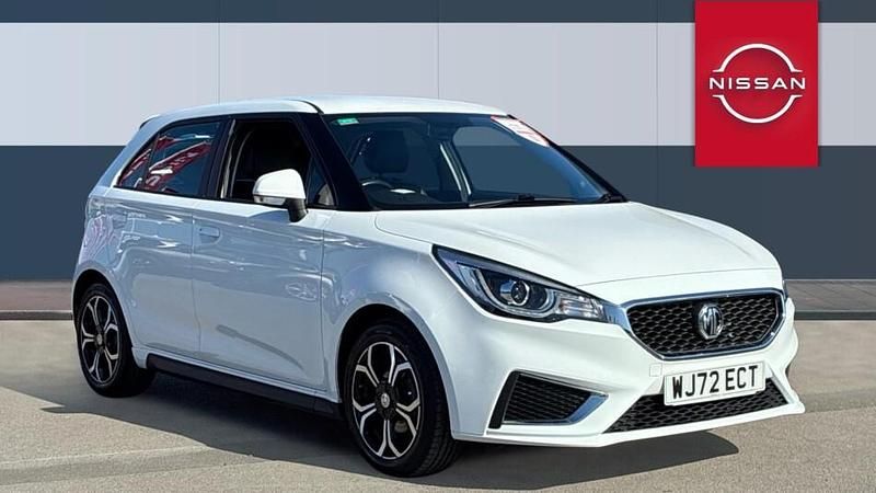 Used MG MG3 Exclusive 106 HP (77 kW) 2022 White Hatchback