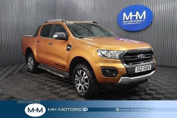 Used Ford Ranger Wildtrack 200 HP (147 kW) 2020 Orange Pickup