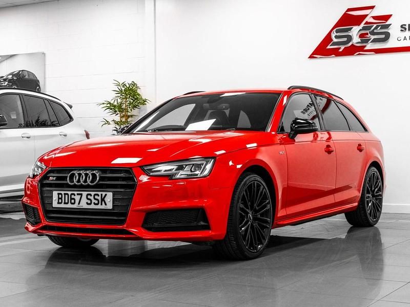 Used Audi S4 Black Edition 354 HP (260 kW) 2017 Red Estate