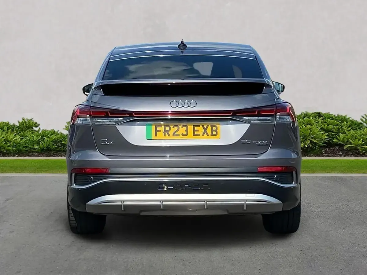 Used Audi Q4 Sportback e-tron S-Line 219 kW (299 HP) 2023 Grey SUV