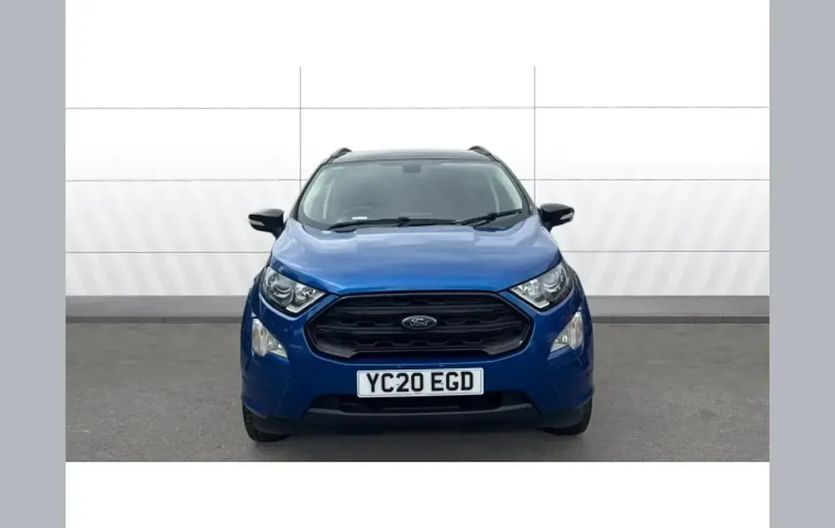 Used Ford Ecosport ST-Line 123 HP (90 kW) 2020 Blue SUV