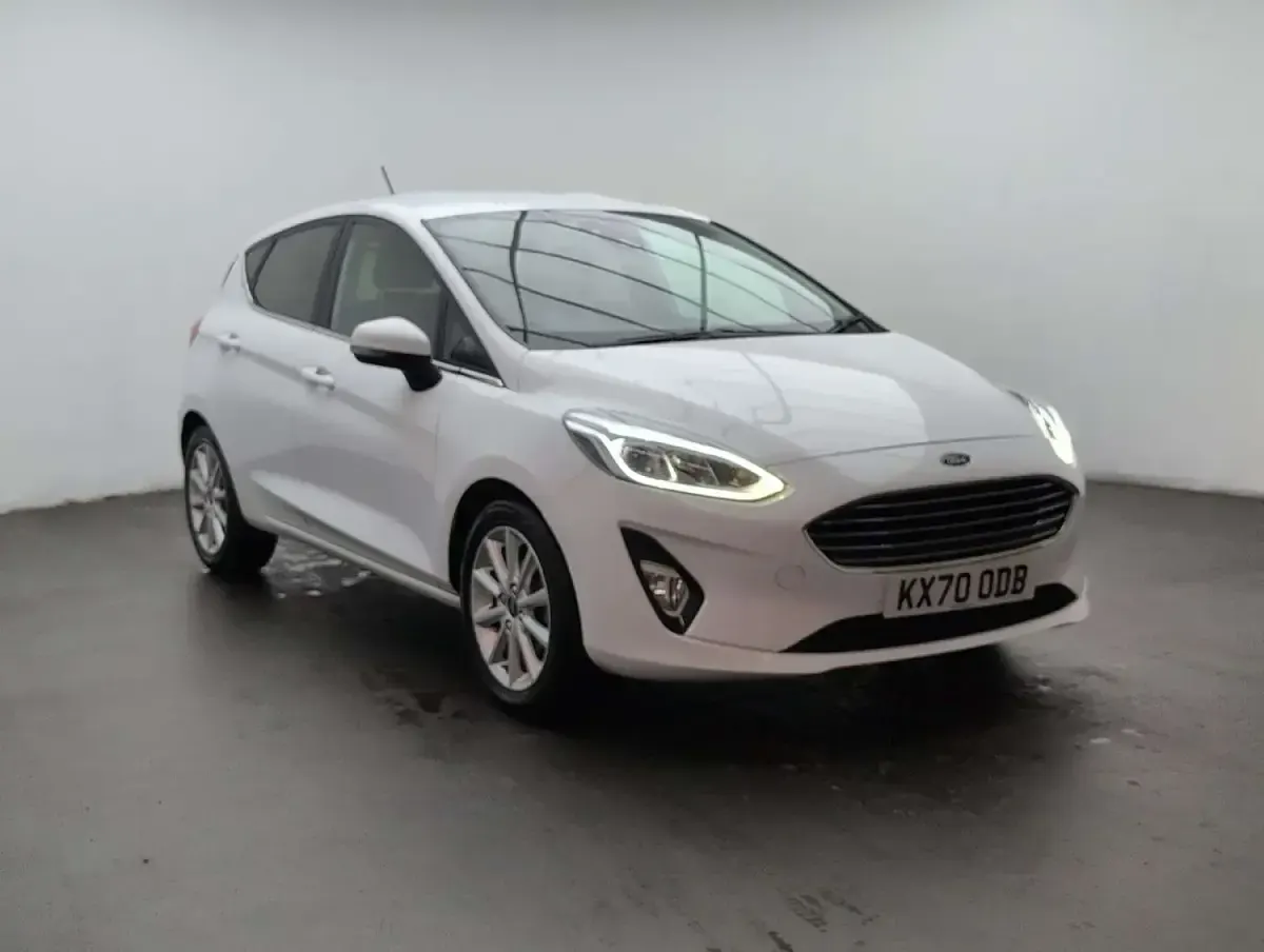 Used Ford Fiesta Titanium 2020 White Hatchback